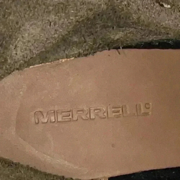 Merrell Wayfarer Raw Leather pull on boots Sample- new with sample tags attached - Picture 15 of 16